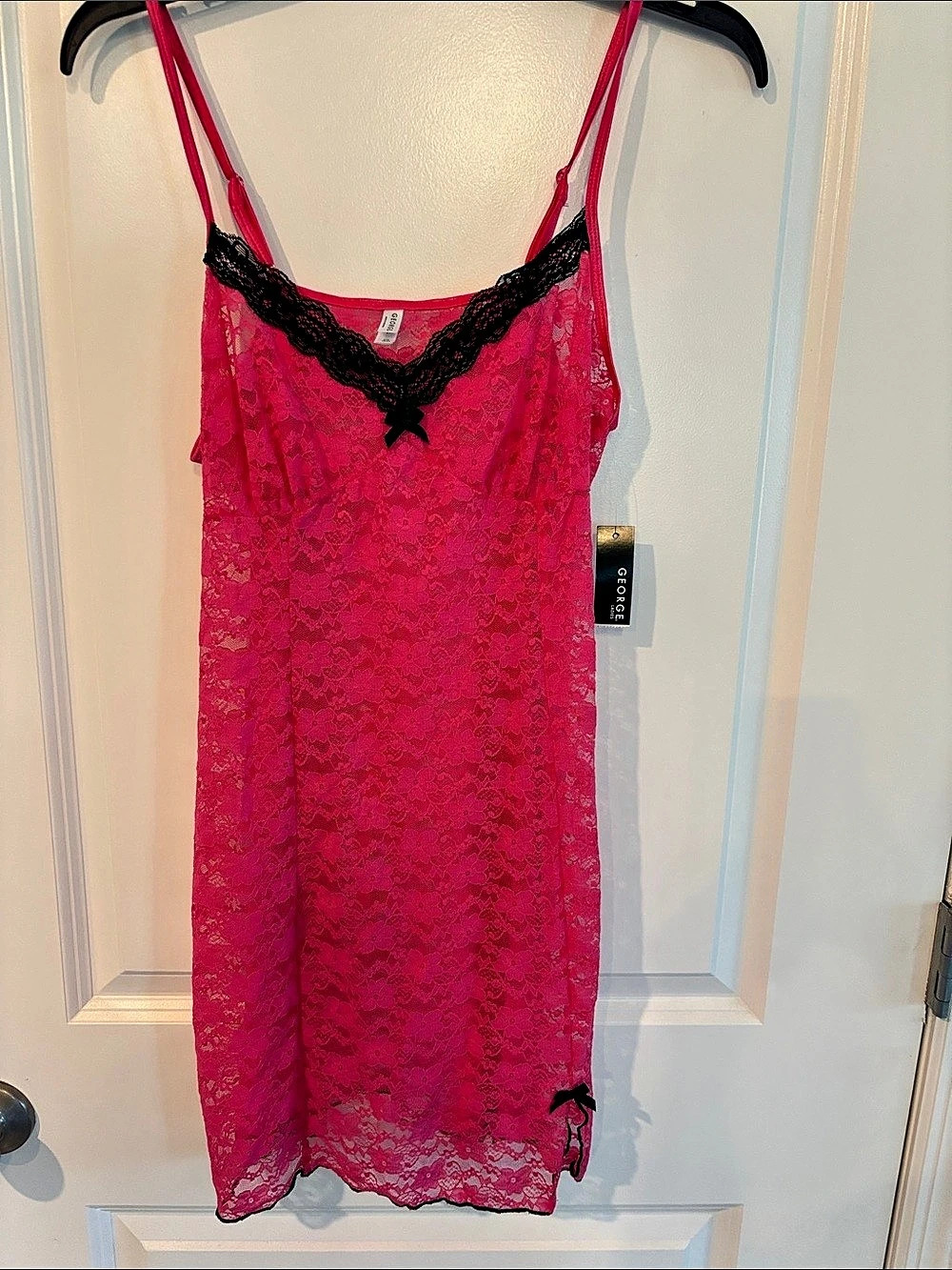 George  Lace Chemise Size 12-14 NWT